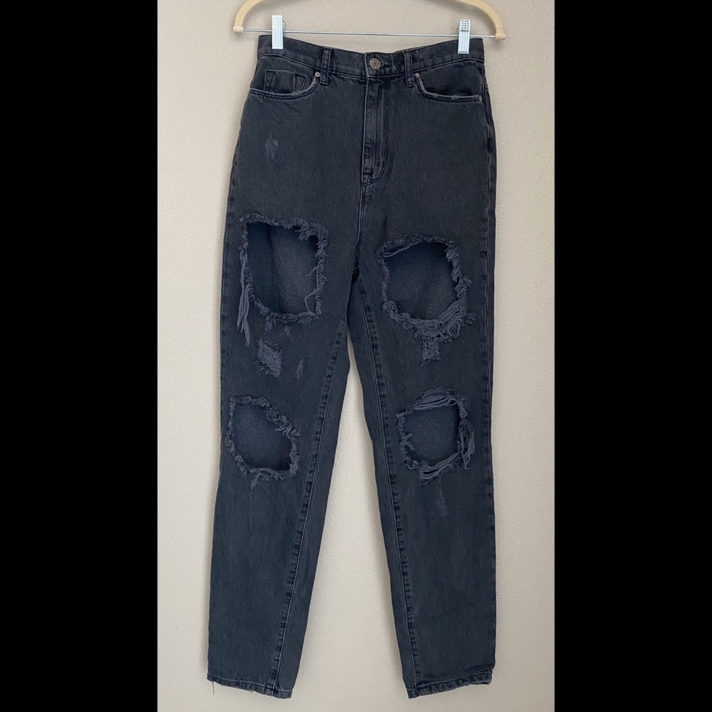 Urban Outfitters BDG mom high rise distressed jean